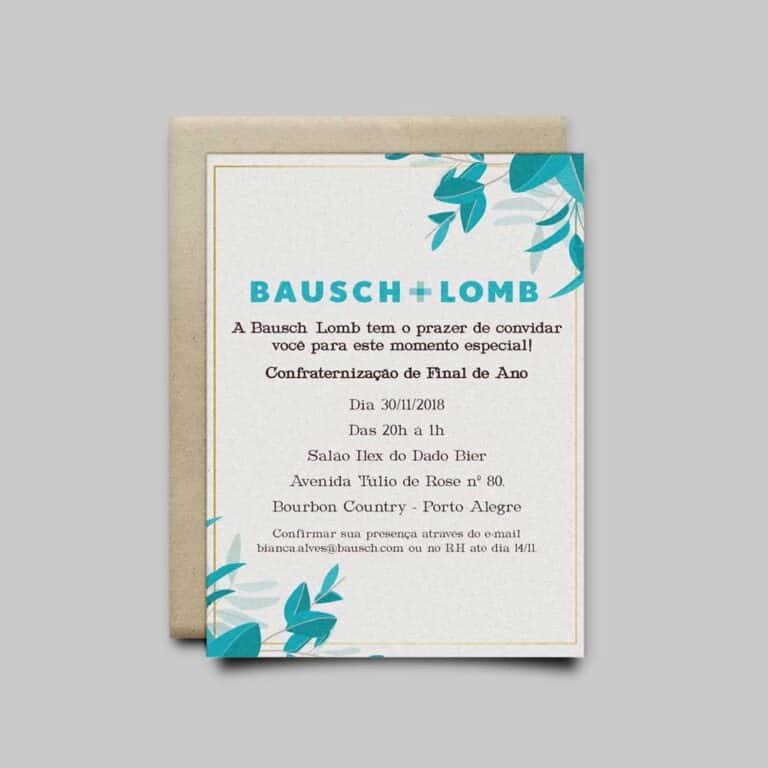 Convite Bausch