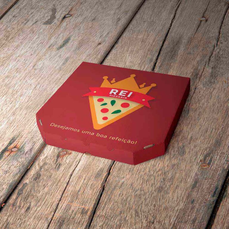 Empresa que faz Logomarca Rei Pizza