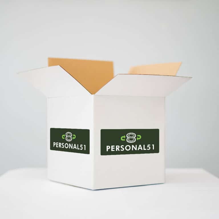 Logotipo para fundo loja de personalizacao - Personal51 Box