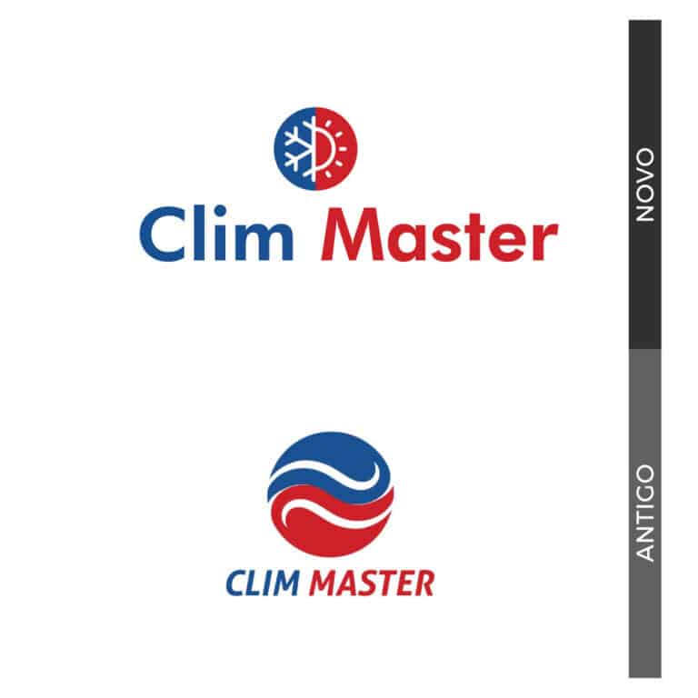 Redesign de logotipo engenharia - Clim Master