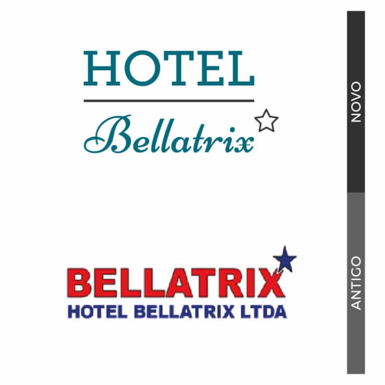 Redesign de logotipo Hotel Bellatrix