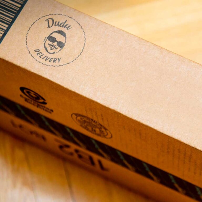 Logomarca para delivery alimentos -Dudu delivery Caixa