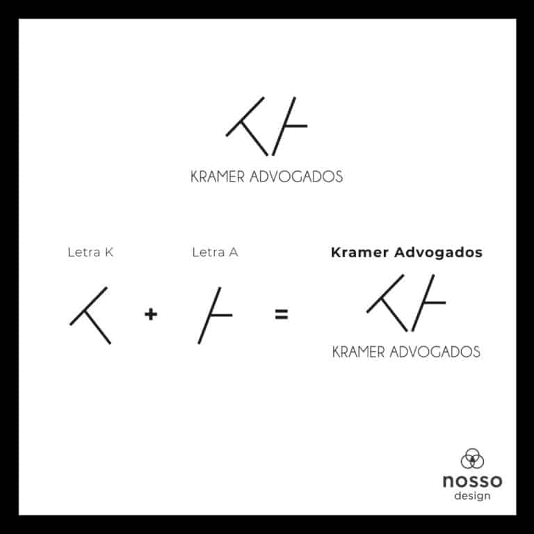 Identidade Visual Advocacia - Conceito Kramer Advogados