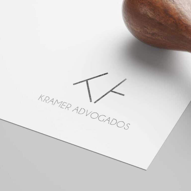 Logotipo para advogados - Kramer Advogados