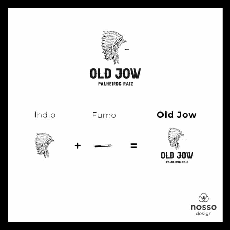Criacao de logotipo loja de fumo - Old Jow