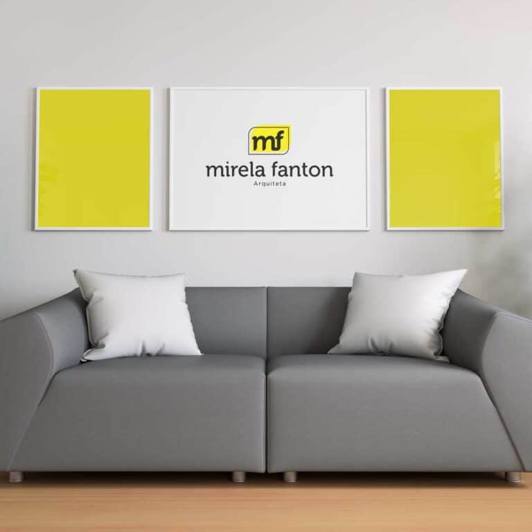Criacao de logomarca para arquiteta - Escritório - Mirela Fanton