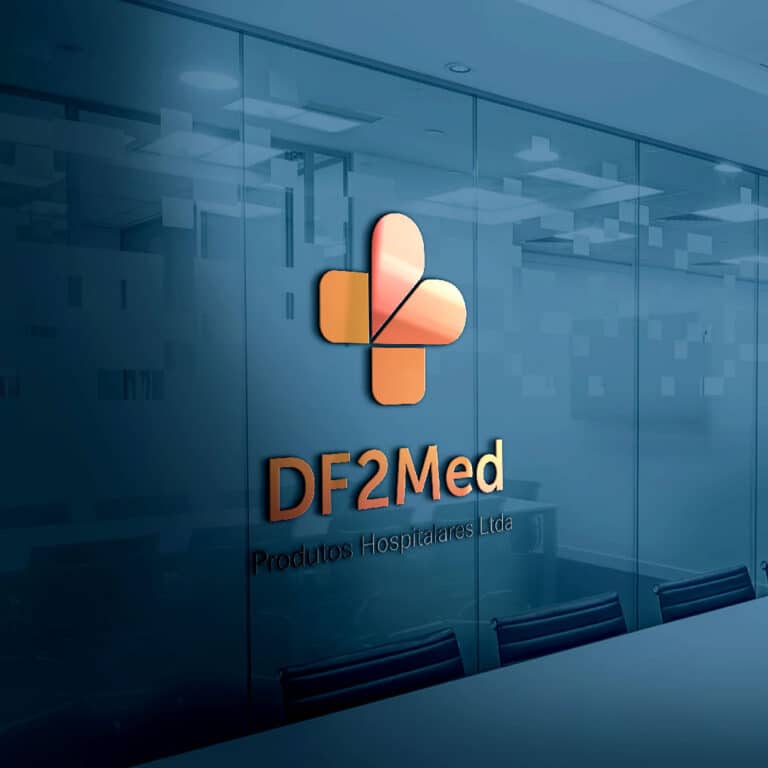 Empresa que faz logotipo Saude hospitalar df2med