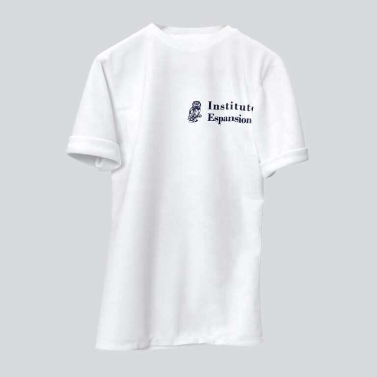 Empresa que faz logotipo educacao - Espansione Camiseta