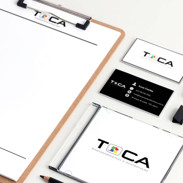 Empresa que faz Logomarca imobiliaria Toca
