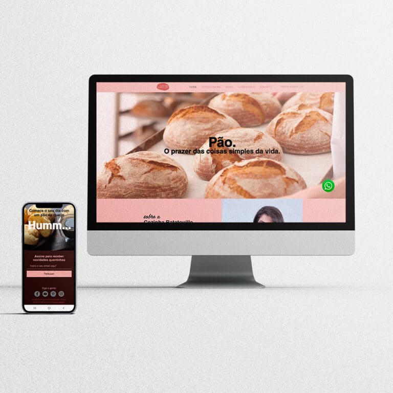 Website cozinha Ratatouille